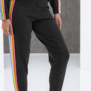 Brodie Cashmere Ruby Rainbow jogger (part of set)